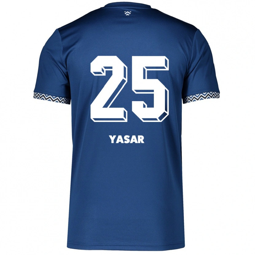 Danxen Męski Eyyüb Yasar #25 Granatowo Biały Domowa Koszulka 2025/26 Koszulki Klubowe