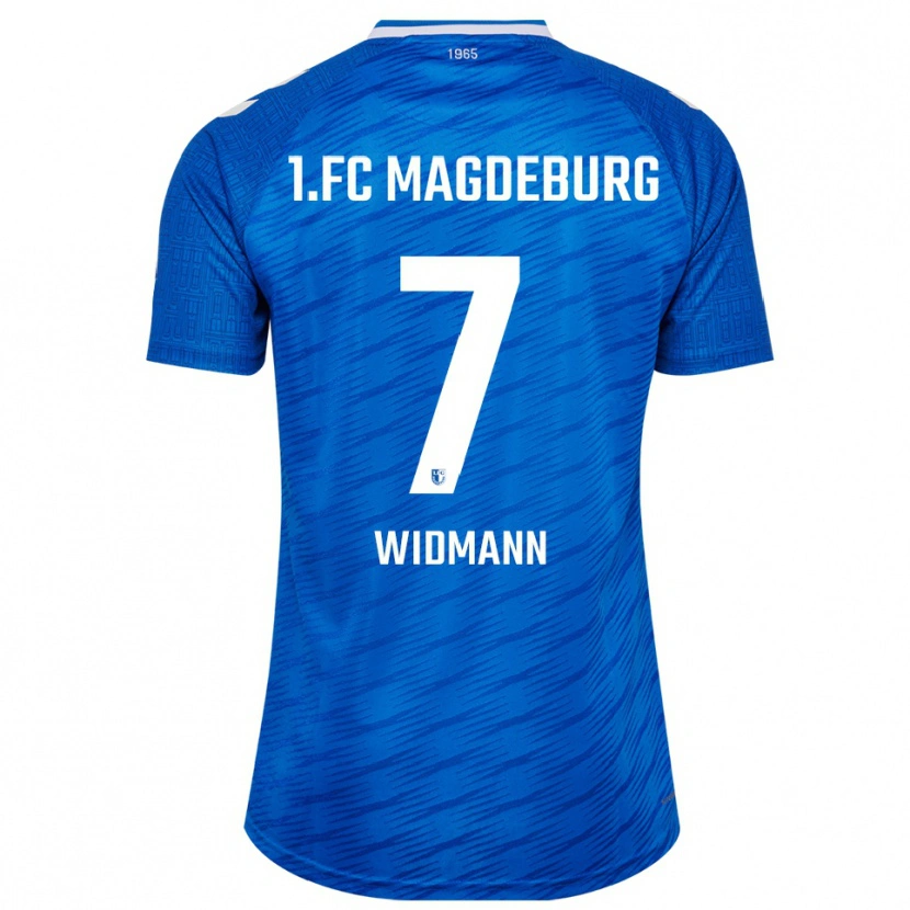 Danxen Męski Elisio Widmann #7 Niebiesko Biały Domowa Koszulka 2025/26 Koszulki Klubowe