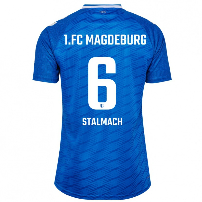 Danxen Męski Dariusz Stalmach #6 Niebiesko Biały Domowa Koszulka 2025/26 Koszulki Klubowe