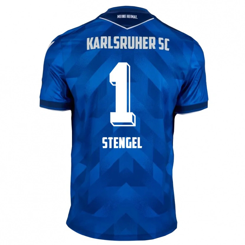 Danxen Męski Konstantin Stengel #1 Niebiesko Biały Domowa Koszulka 2025/26 Koszulki Klubowe