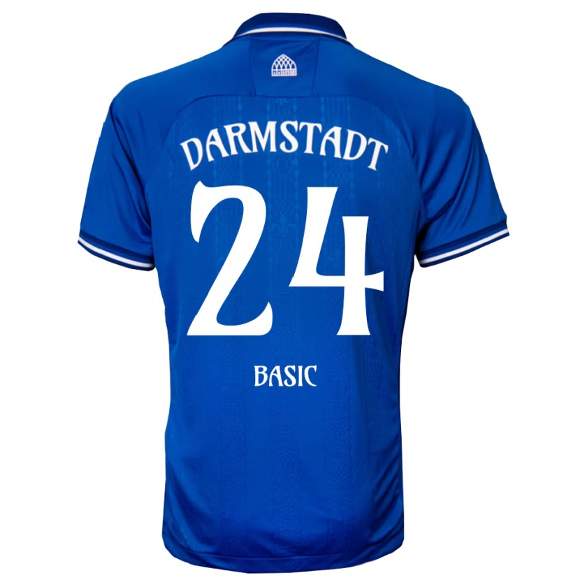 Danxen Męski Benjamin Basic #24 Niebiesko Biały Domowa Koszulka 2025/26 Koszulki Klubowe