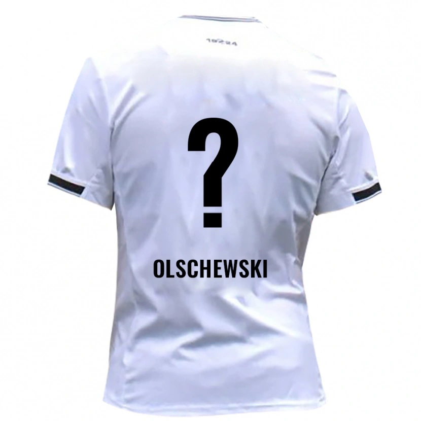 Danxen Męski Jan Olschewski #0 Biało Czerwony Domowa Koszulka 2025/26 Koszulki Klubowe