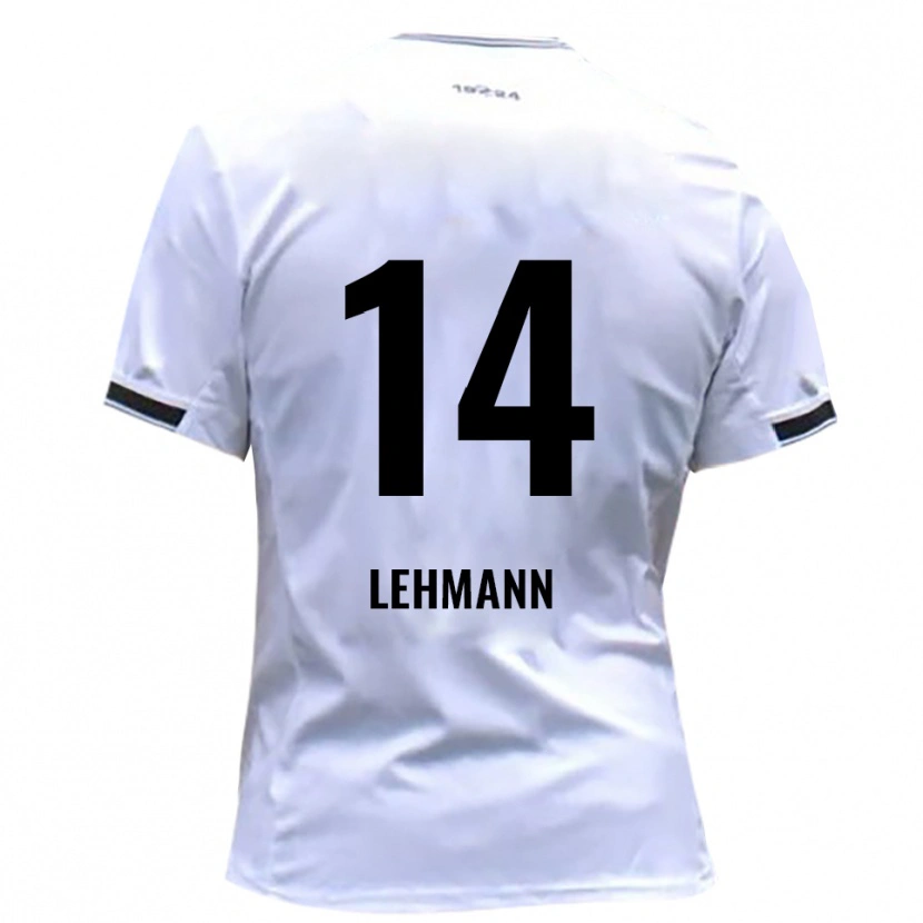 Danxen Męski Paul Lehmann #14 Biało Czerwony Domowa Koszulka 2025/26 Koszulki Klubowe