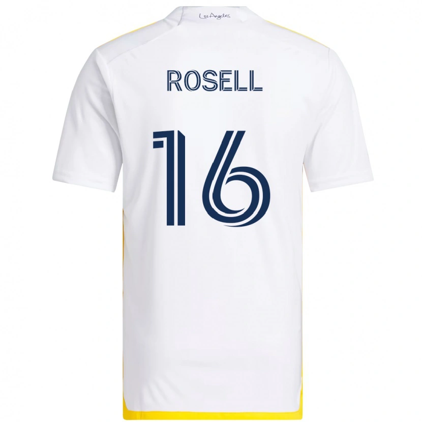 Danxen Dzieci Uri Rosell #16 Fioletowy Niebieski Domowa Koszulka 2025/26 Koszulki Klubowe