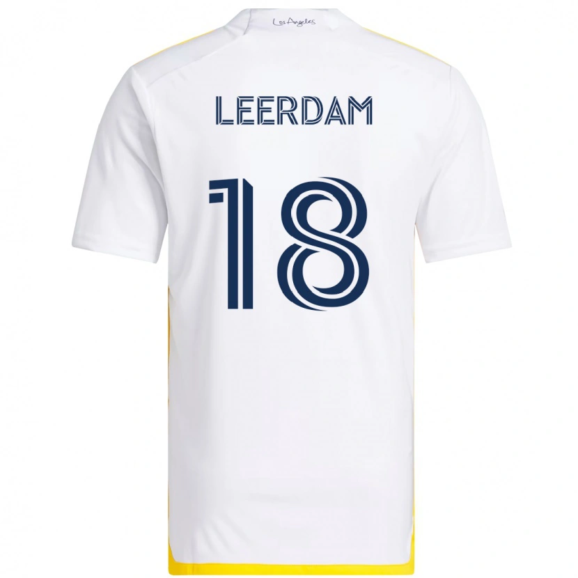 Danxen Dzieci Kelvin Leerdam #18 Fioletowy Niebieski Domowa Koszulka 2025/26 Koszulki Klubowe