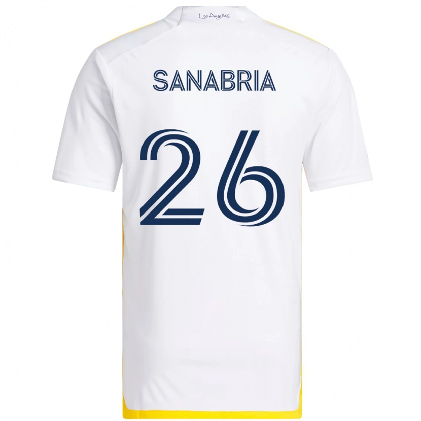 Danxen Dzieci Lucas Sanabria #26 Fioletowy Niebieski Domowa Koszulka 2025/26 Koszulki Klubowe