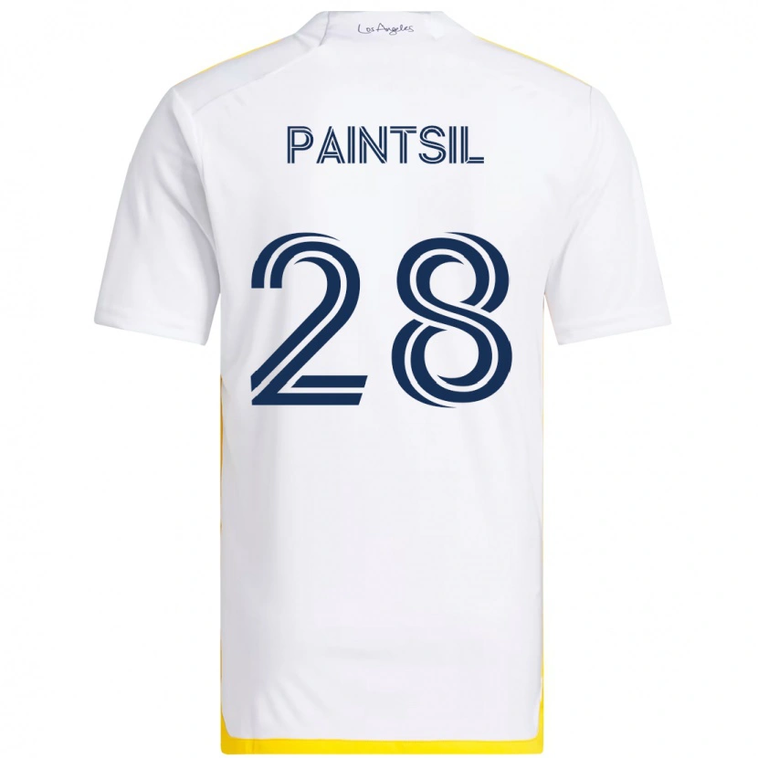 Danxen Dzieci Joseph Paintsil #28 Fioletowy Niebieski Domowa Koszulka 2025/26 Koszulki Klubowe