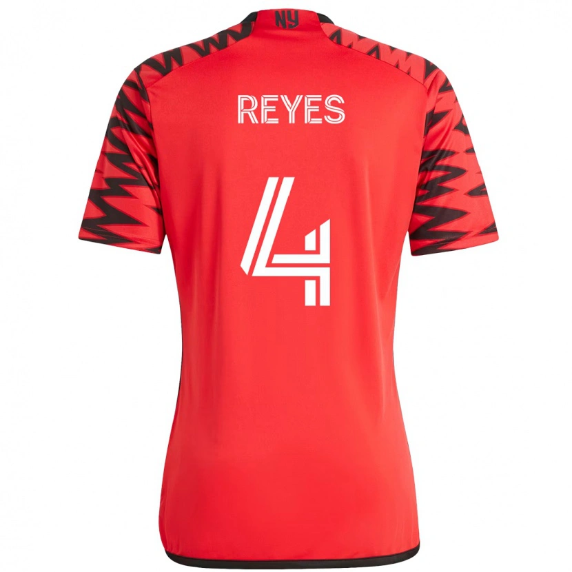 Danxen Dzieci Andrés Reyes #4 Beżowy Czarny Domowa Koszulka 2025/26 Koszulki Klubowe