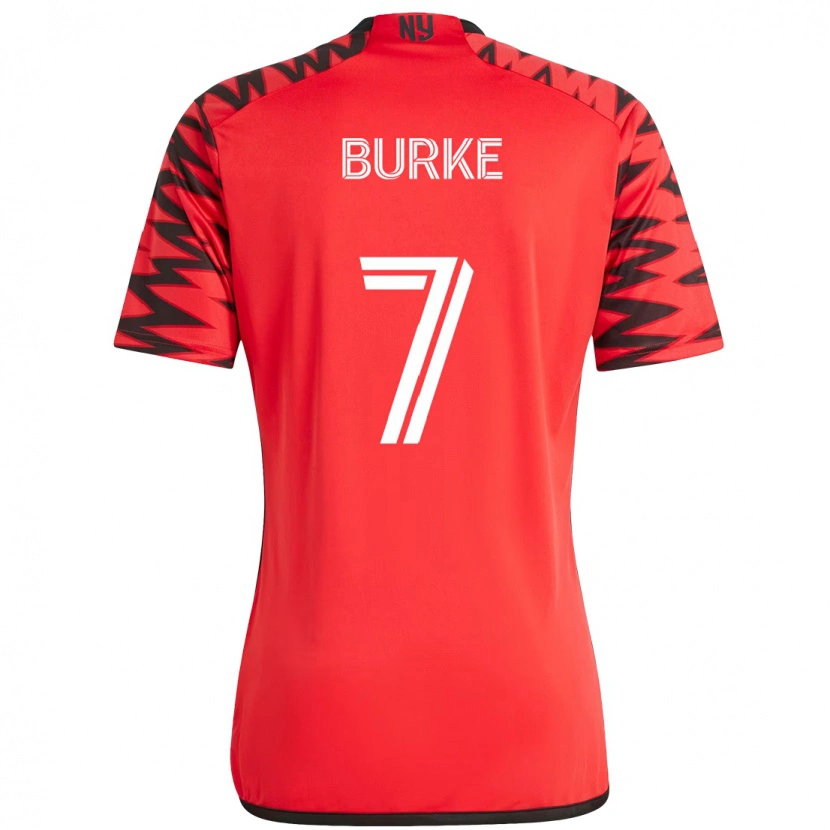 Danxen Dzieci Cory Burke #7 Beżowy Czarny Domowa Koszulka 2025/26 Koszulki Klubowe