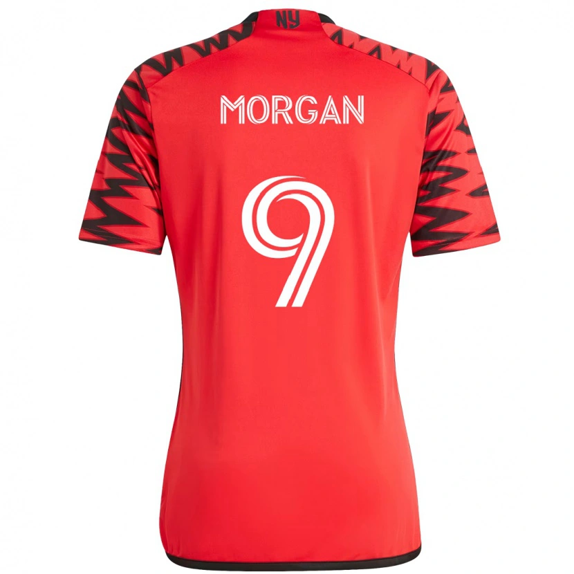 Danxen Dzieci Lewis Morgan #9 Beżowy Czarny Domowa Koszulka 2025/26 Koszulki Klubowe