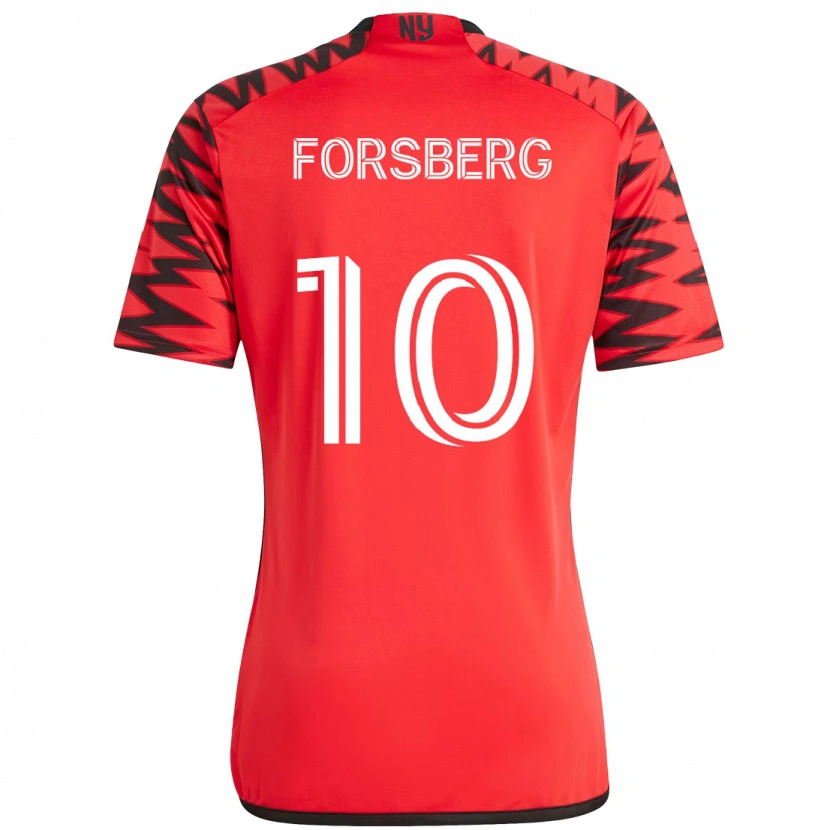 Danxen Dzieci Emil Forsberg #10 Beżowy Czarny Domowa Koszulka 2025/26 Koszulki Klubowe