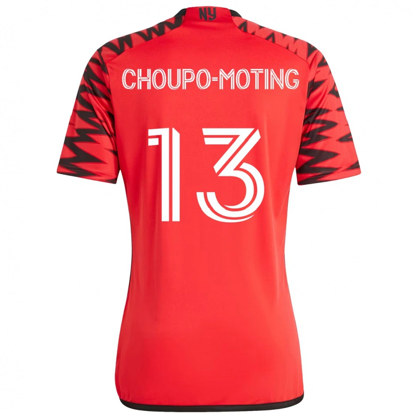 Danxen Dzieci Eric-Maxim Choupo-Moting #13 Beżowy Czarny Domowa Koszulka 2025/26 Koszulki Klubowe