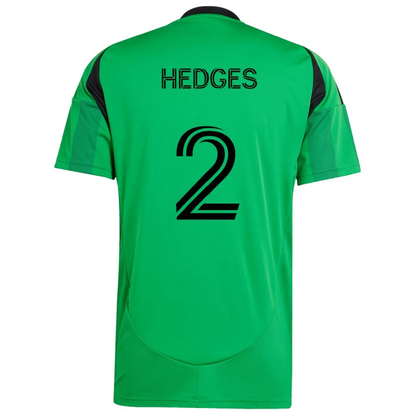Danxen Dzieci Matt Hedges #2 Biały Zielony Domowa Koszulka 2025/26 Koszulki Klubowe