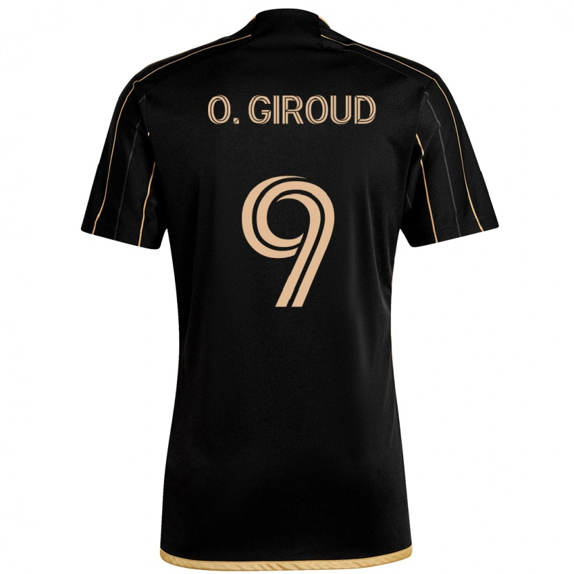 Danxen Dzieci Olivier Giroud #9 Biały Brązowy Domowa Koszulka 2025/26 Koszulki Klubowe