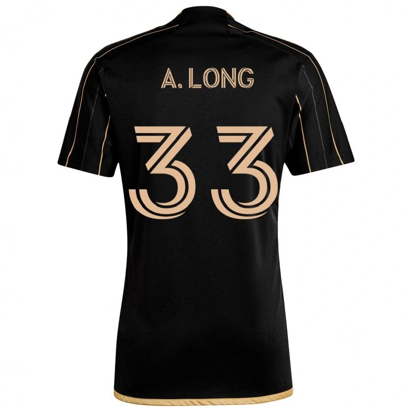 Danxen Dzieci Aaron Long #33 Biały Brązowy Domowa Koszulka 2025/26 Koszulki Klubowe