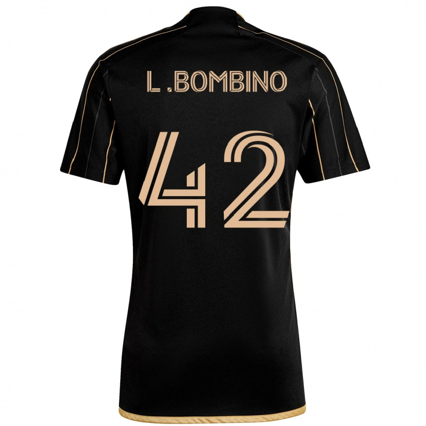 Danxen Dzieci Luca Bombino #42 Biały Brązowy Domowa Koszulka 2025/26 Koszulki Klubowe