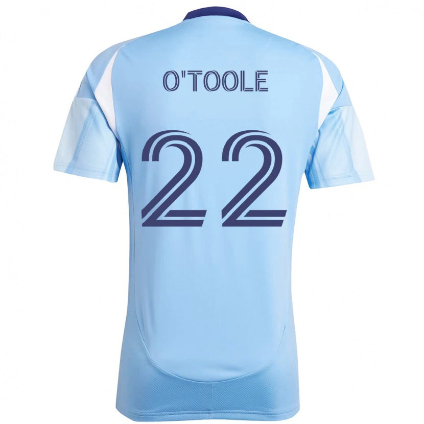 Danxen Dzieci Kevin O'toole #22 Jasnoniebieski Domowa Koszulka 2025/26 Koszulki Klubowe