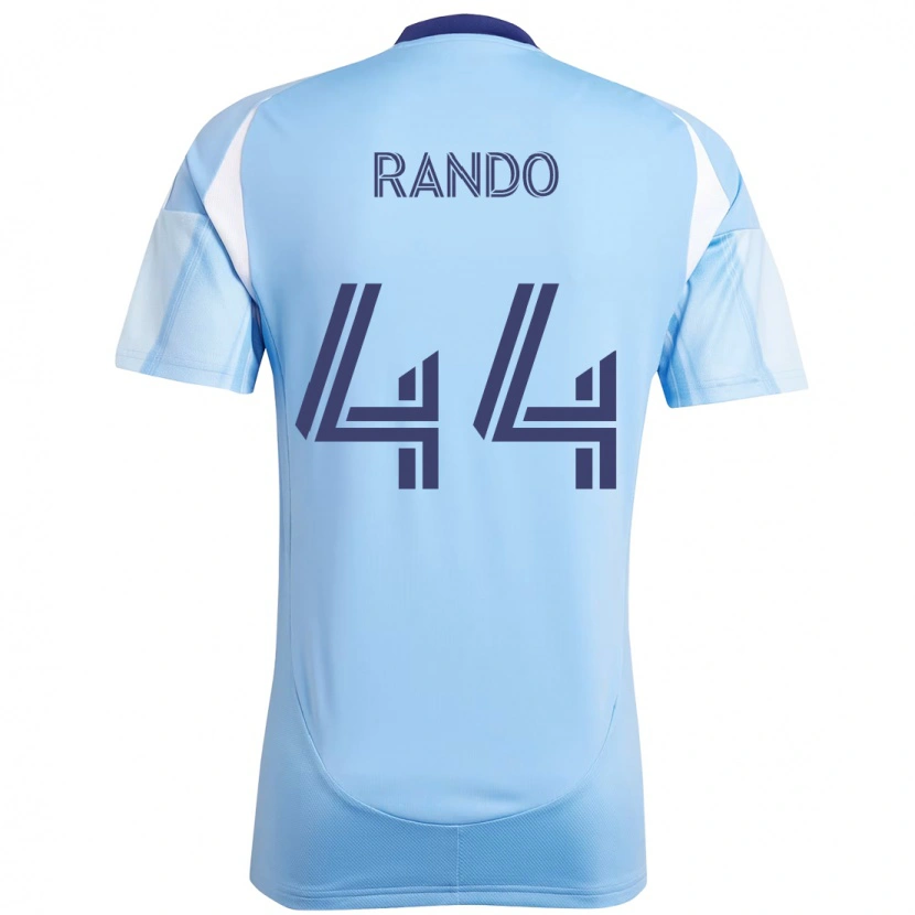 Danxen Dzieci Alex Rando #44 Czarny Niebieski Pomarańczowy Domowa Koszulka 2025/26 Koszulki Klubowe