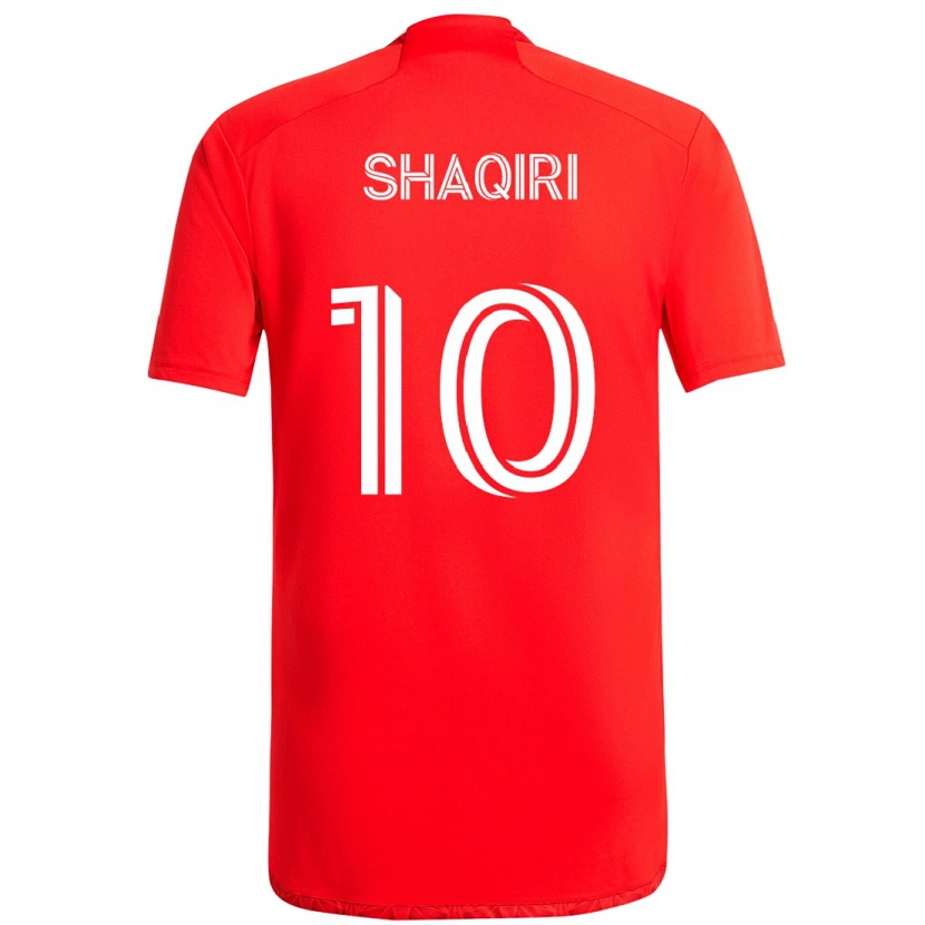 Danxen Dzieci Xherdan Shaqiri #10 Jasne Błękitne Niebieski Domowa Koszulka 2025/26 Koszulki Klubowe
