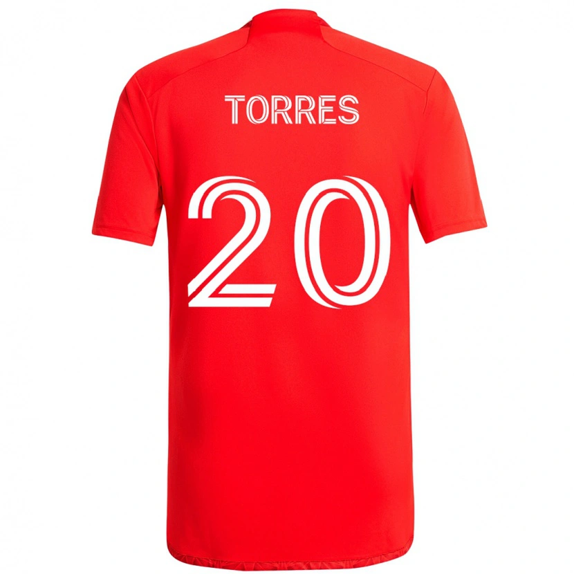 Danxen Dzieci Jairo Torres #20 Jasne Błękitne Niebieski Domowa Koszulka 2025/26 Koszulki Klubowe