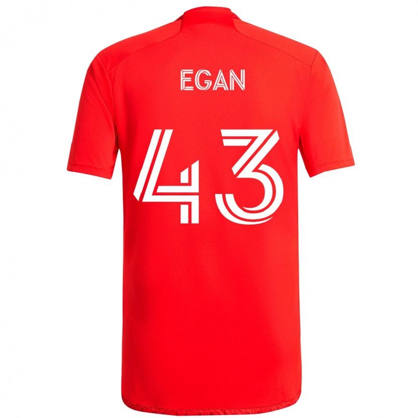 Danxen Dzieci Noah Egan #43 Jasne Błękitne Niebieski Domowa Koszulka 2025/26 Koszulki Klubowe