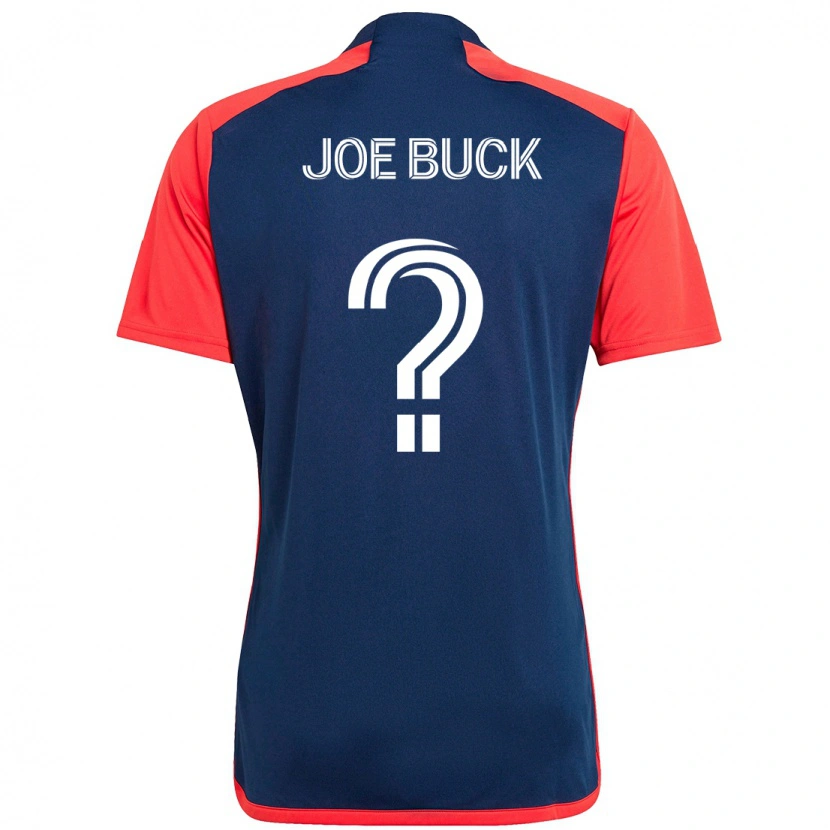 Danxen Dzieci Joe Buck #0 Biały Niebieski Domowa Koszulka 2025/26 Koszulki Klubowe