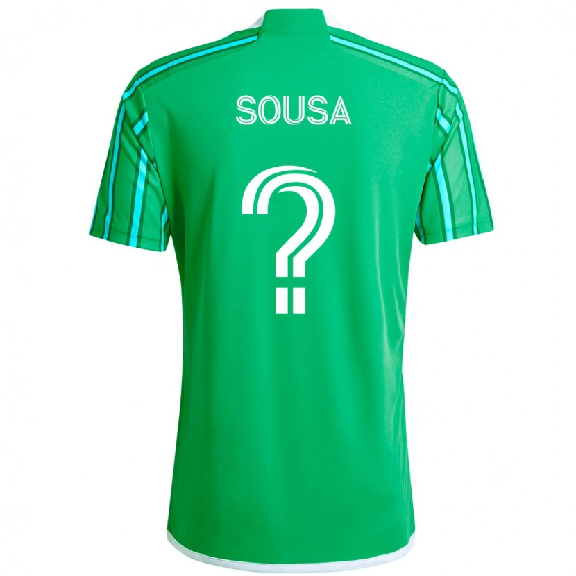 Danxen Dzieci Travian Sousa #0 Jasnoniebieski Domowa Koszulka 2025/26 Koszulki Klubowe