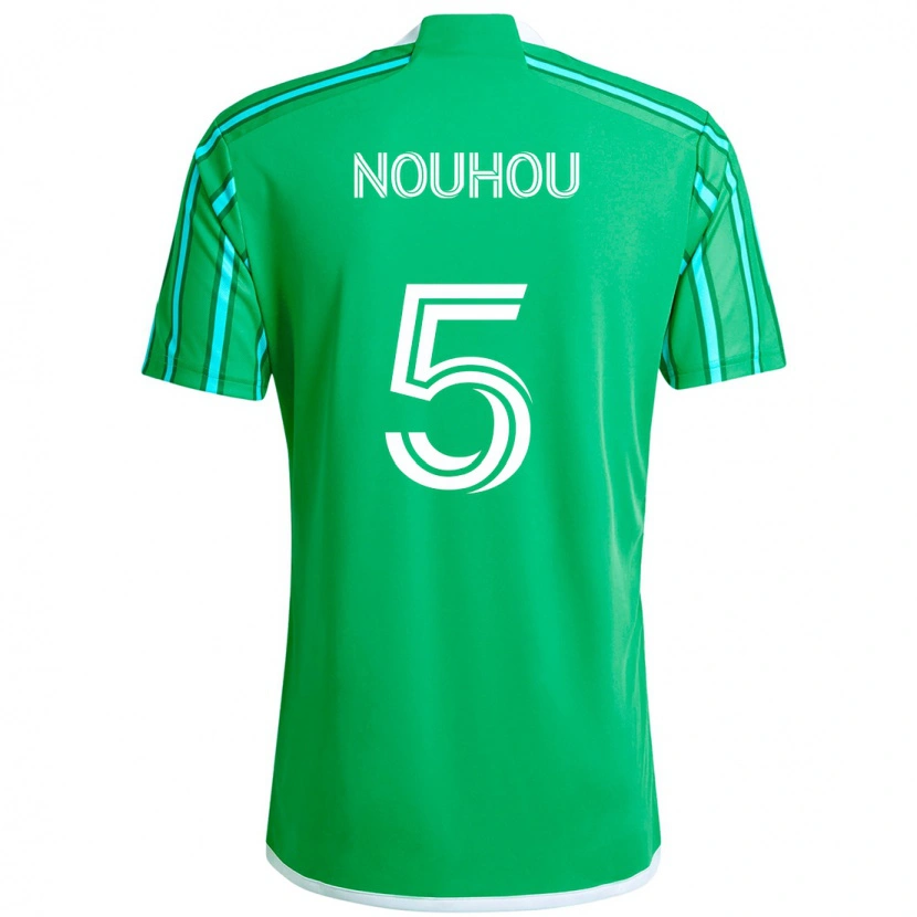 Danxen Dzieci Nouhou #5 Jasnoniebieski Domowa Koszulka 2025/26 Koszulki Klubowe