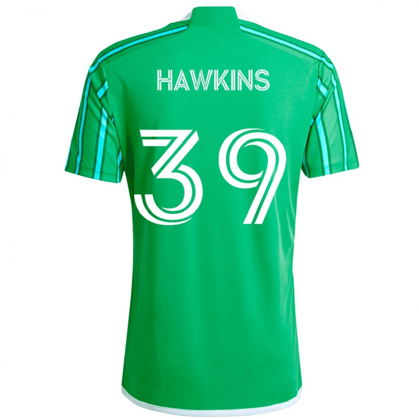 Danxen Dzieci Stuart Hawkins #39 Jasnoniebieski Domowa Koszulka 2025/26 Koszulki Klubowe