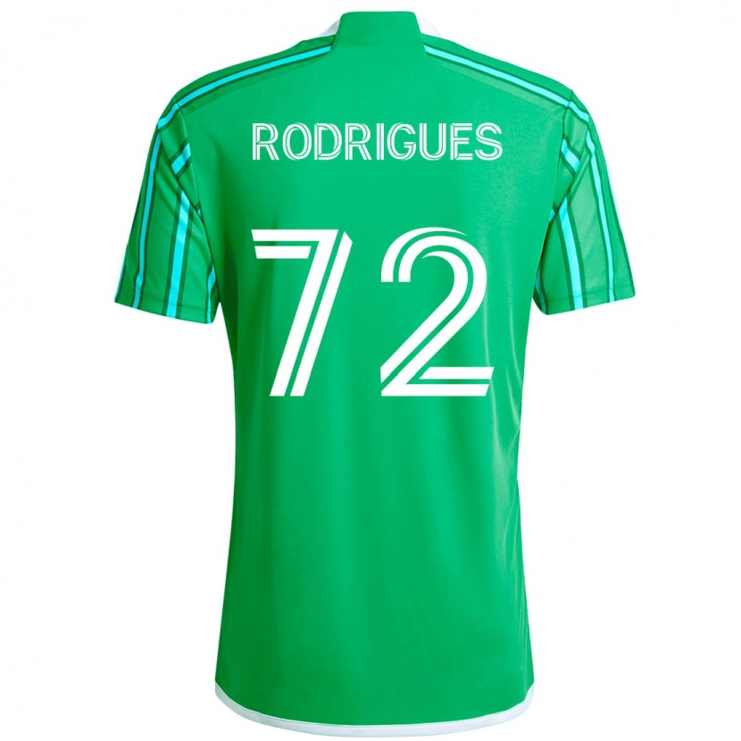 Danxen Dzieci Braudílio Rodrigues #72 Jasnoniebieski Domowa Koszulka 2025/26 Koszulki Klubowe