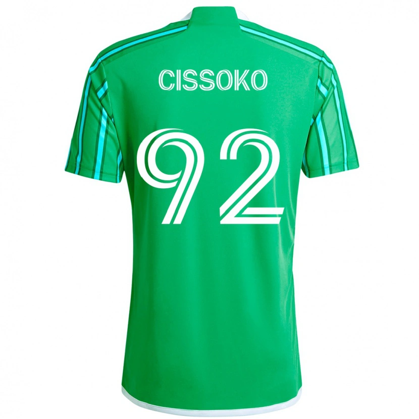 Danxen Dzieci Abdoulaye Cissoko #92 Jasnoniebieski Domowa Koszulka 2025/26 Koszulki Klubowe
