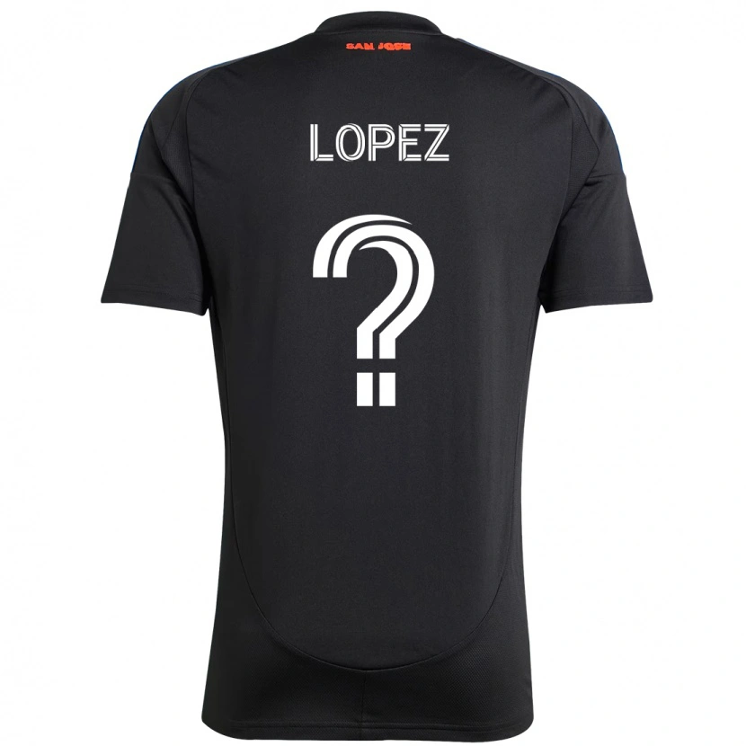 Danxen Dzieci Mateo Lopez #0 Biały Czerwony Domowa Koszulka 2025/26 Koszulki Klubowe