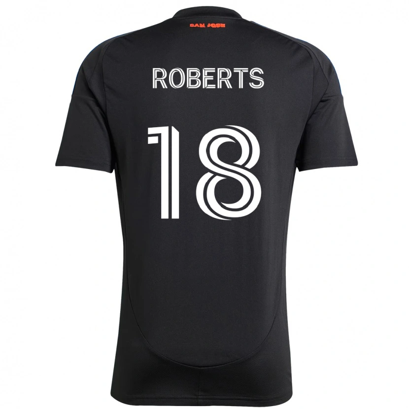 Danxen Dzieci Reid Roberts #18 Biały Czerwony Domowa Koszulka 2025/26 Koszulki Klubowe