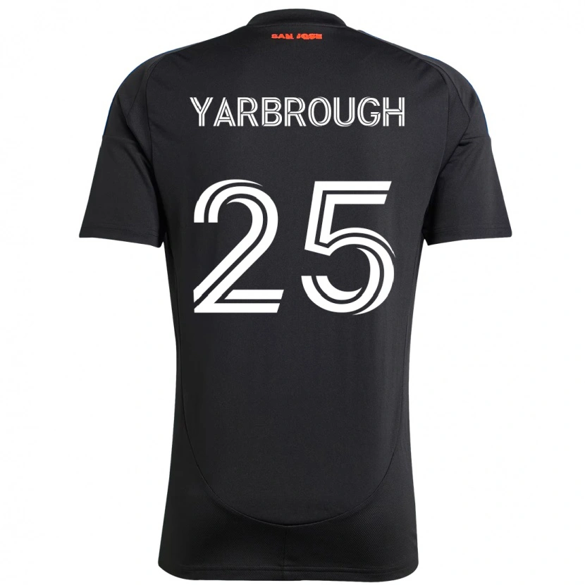 Danxen Dzieci William Yarbrough #25 Biały Czerwony Domowa Koszulka 2025/26 Koszulki Klubowe
