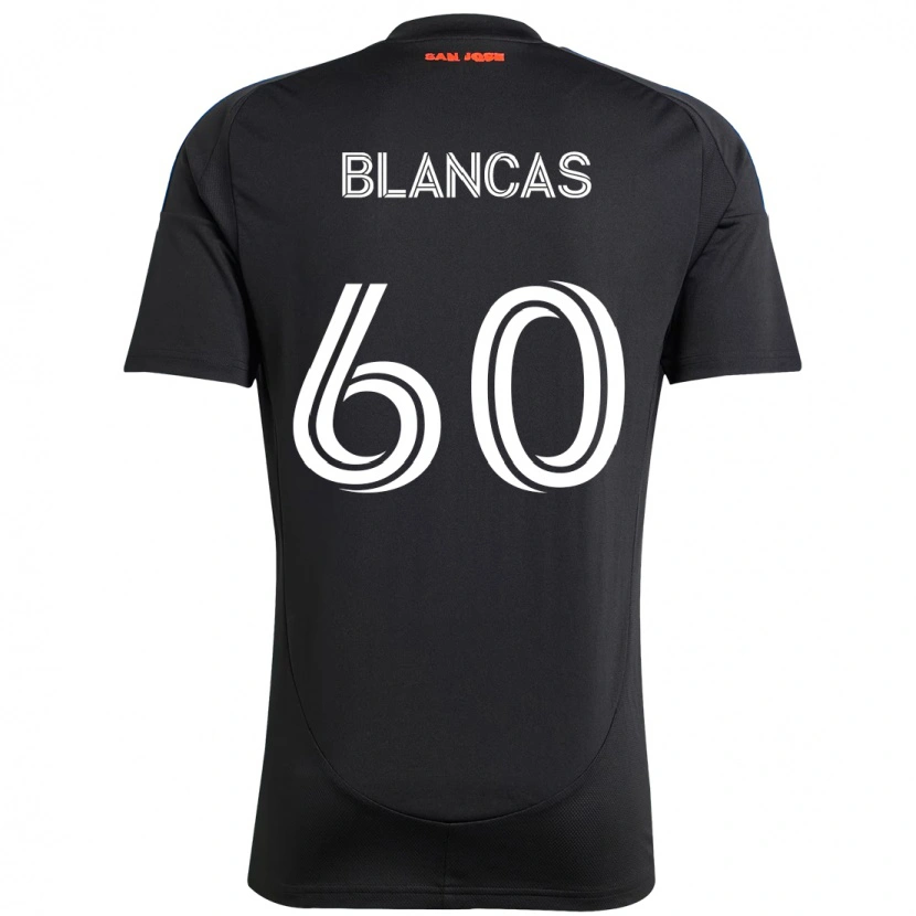 Danxen Dzieci Eduardo Blancas #60 Biały Czerwony Domowa Koszulka 2025/26 Koszulki Klubowe