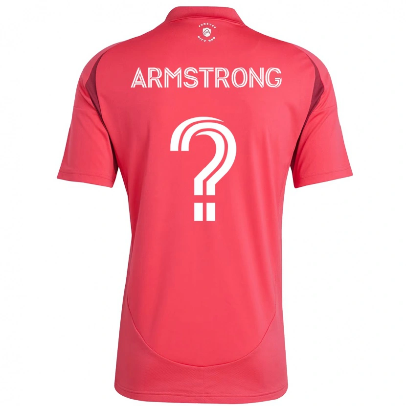 Danxen Dzieci Dida Armstrong #0 Magenta Biały Domowa Koszulka 2025/26 Koszulki Klubowe