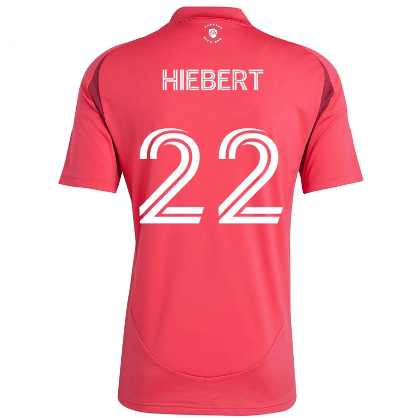 Danxen Dzieci Kyle Hiebert #22 Magenta Biały Domowa Koszulka 2025/26 Koszulki Klubowe