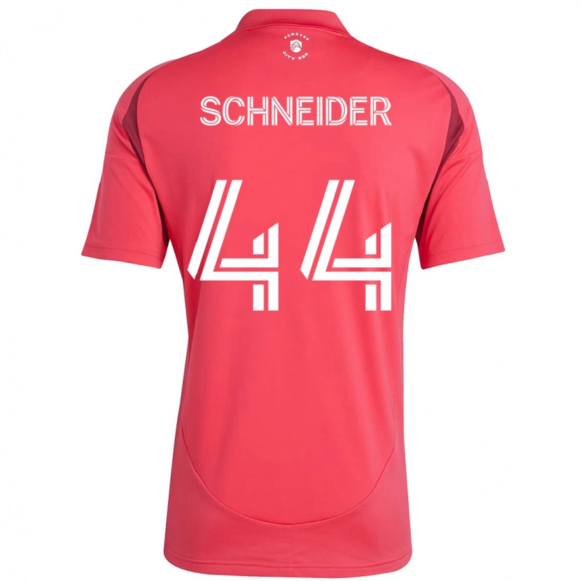 Danxen Dzieci Max Schneider #44 Magenta Biały Domowa Koszulka 2025/26 Koszulki Klubowe