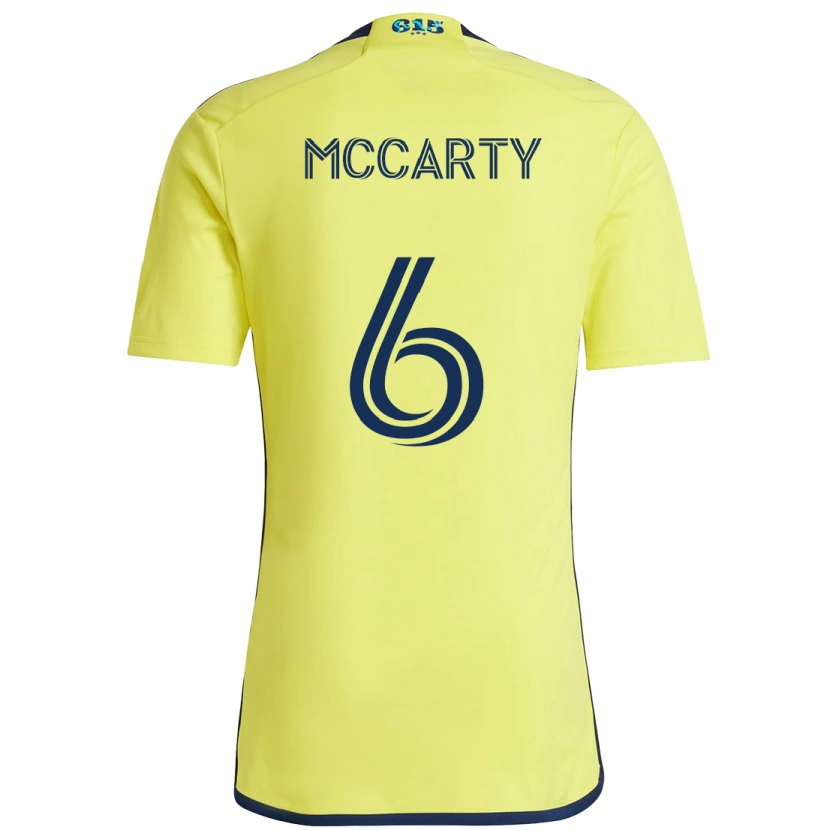 Danxen Dzieci Dax Mccarty #6 Granatowy Żółty Domowa Koszulka 2025/26 Koszulki Klubowe