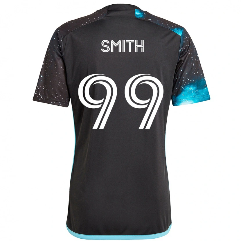 Danxen Dzieci Jordan Adebayo-Smith #99 Błękitny Domowa Koszulka 2025/26 Koszulki Klubowe