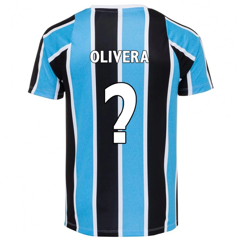 Danxen Dzieci Cristian Olivera #0 Biały Niebieski Domowa Koszulka 2025/26 Koszulki Klubowe
