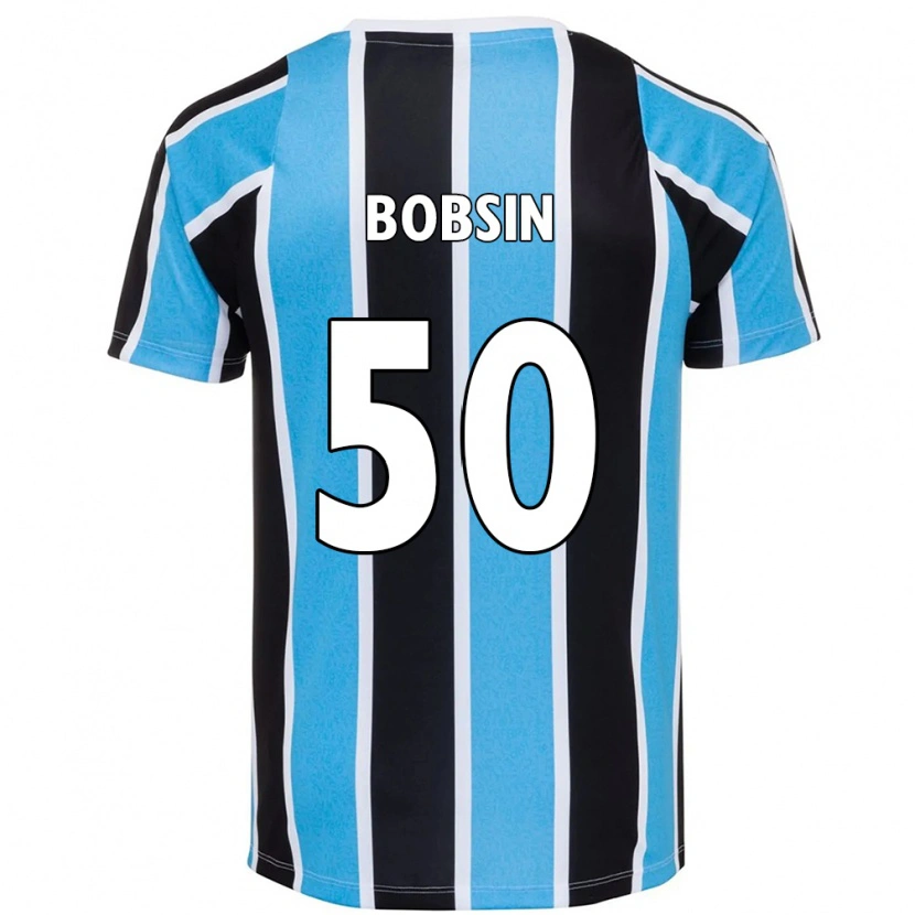 Danxen Dzieci Victor Bobsin #50 Biały Niebieski Domowa Koszulka 2025/26 Koszulki Klubowe