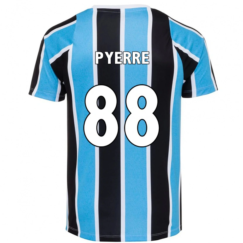 Danxen Dzieci Jean Pyerre #88 Biały Niebieski Domowa Koszulka 2025/26 Koszulki Klubowe