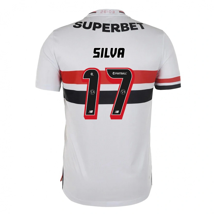 Danxen Dzieci André Silva #17 Czerwony Czarny Biały Domowa Koszulka 2025/26 Koszulki Klubowe