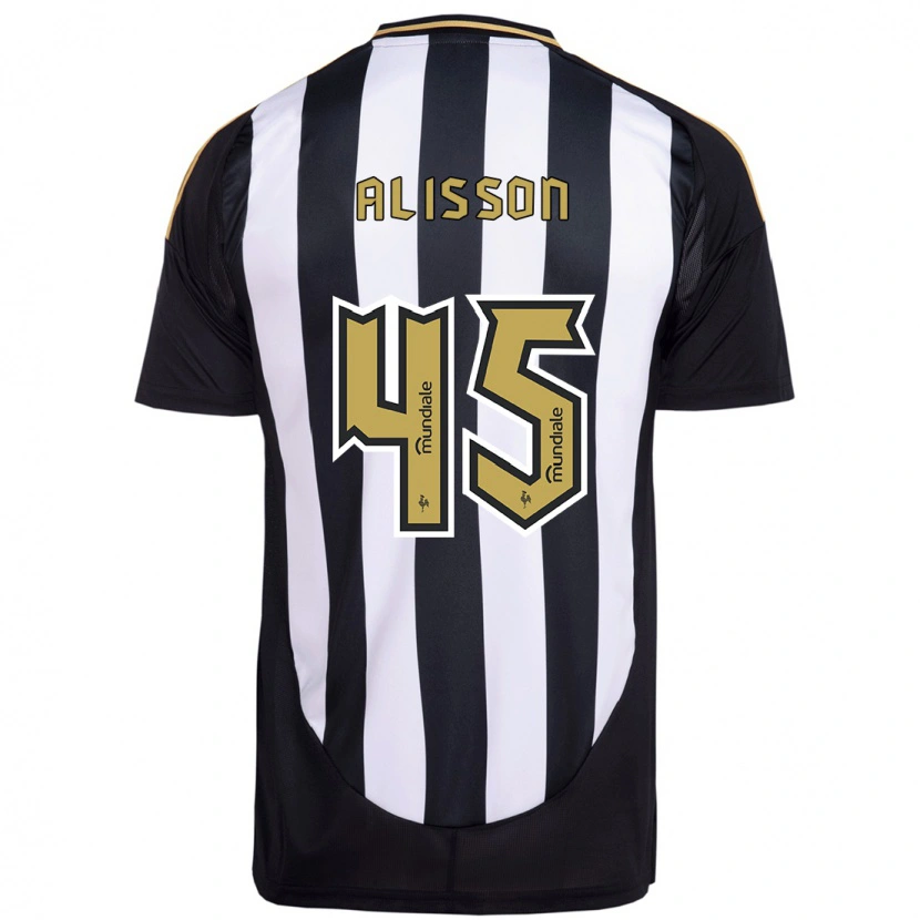 Danxen Dzieci Alisson #45 Złamana Biel Domowa Koszulka 2025/26 Koszulki Klubowe