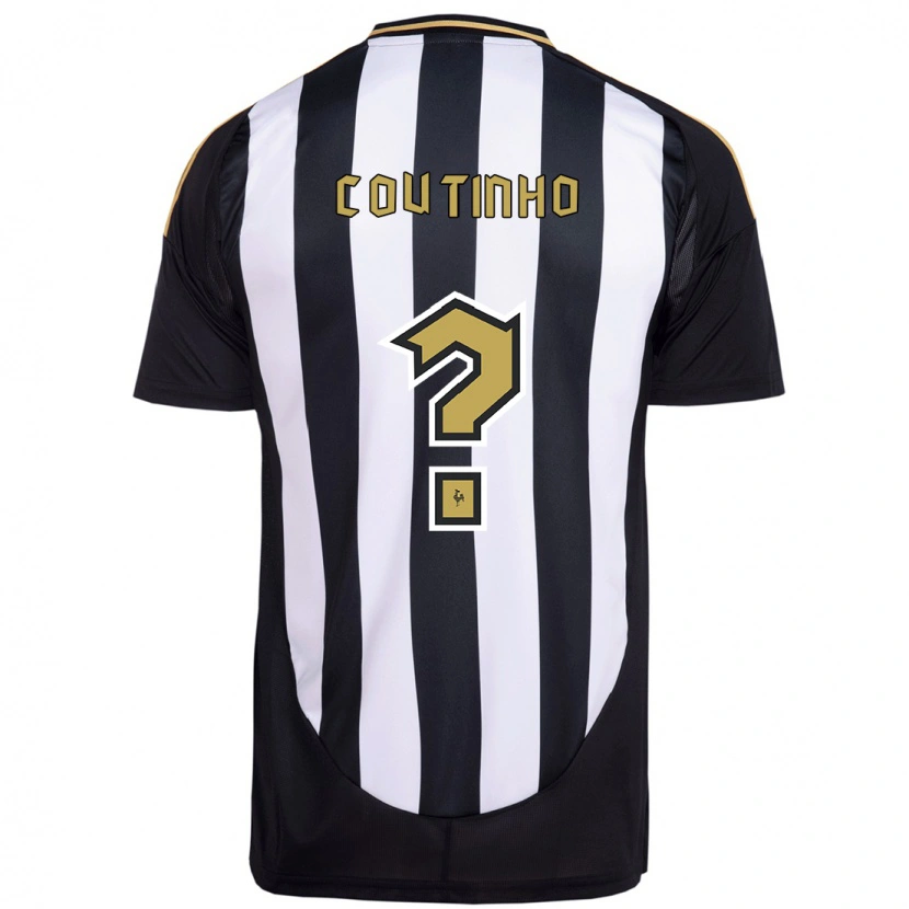 Danxen Dzieci Coutinho #0 Złamana Biel Domowa Koszulka 2025/26 Koszulki Klubowe