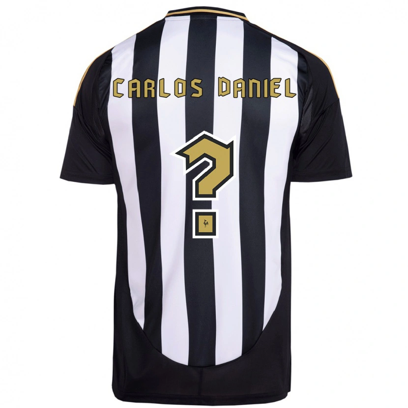 Danxen Dzieci Carlos Daniel #0 Złamana Biel Domowa Koszulka 2025/26 Koszulki Klubowe
