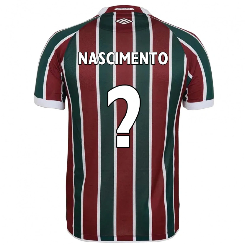 Danxen Dzieci Hiago Nascimento #0 Biały Zielony Bordowy Domowa Koszulka 2025/26 Koszulki Klubowe