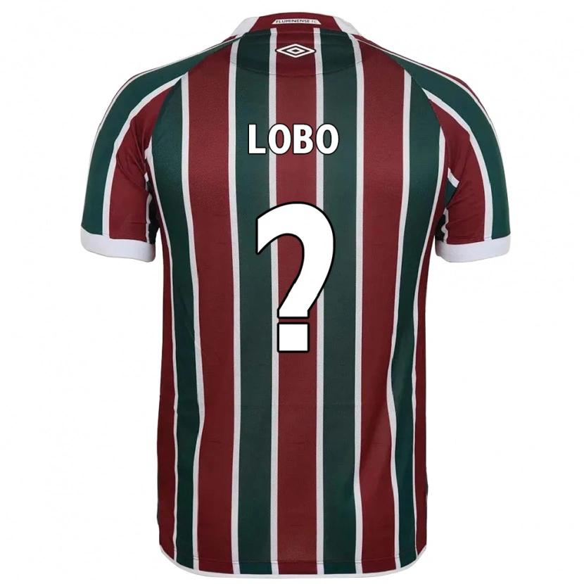 Danxen Dzieci Gustavo Lobo #0 Biały Zielony Bordowy Domowa Koszulka 2025/26 Koszulki Klubowe