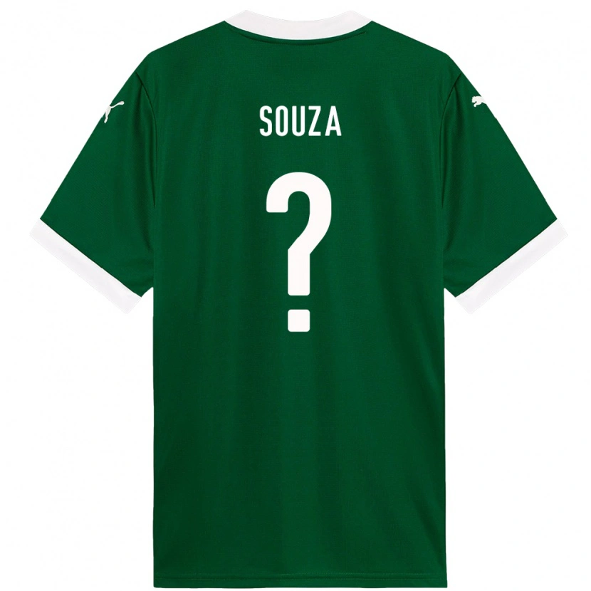 Danxen Dzieci Luiz Souza #0 Biały Zielony Domowa Koszulka 2025/26 Koszulki Klubowe